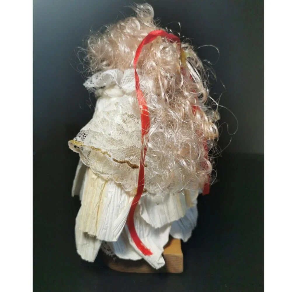 VTG Paper Angel Tree Topper &‎ Paper Angel Ornament